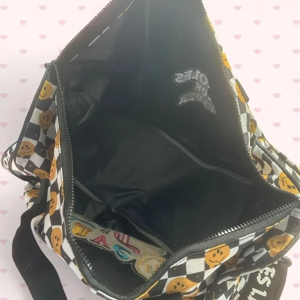 Assholes Live Forever Checkered Duffel Bag 
